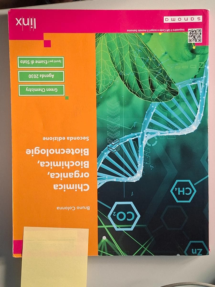 CHIMICA ORGANICA, BIOCHIMICA, BIOTECNOLOGIE - SECONDA EDIZIONE - foto 1