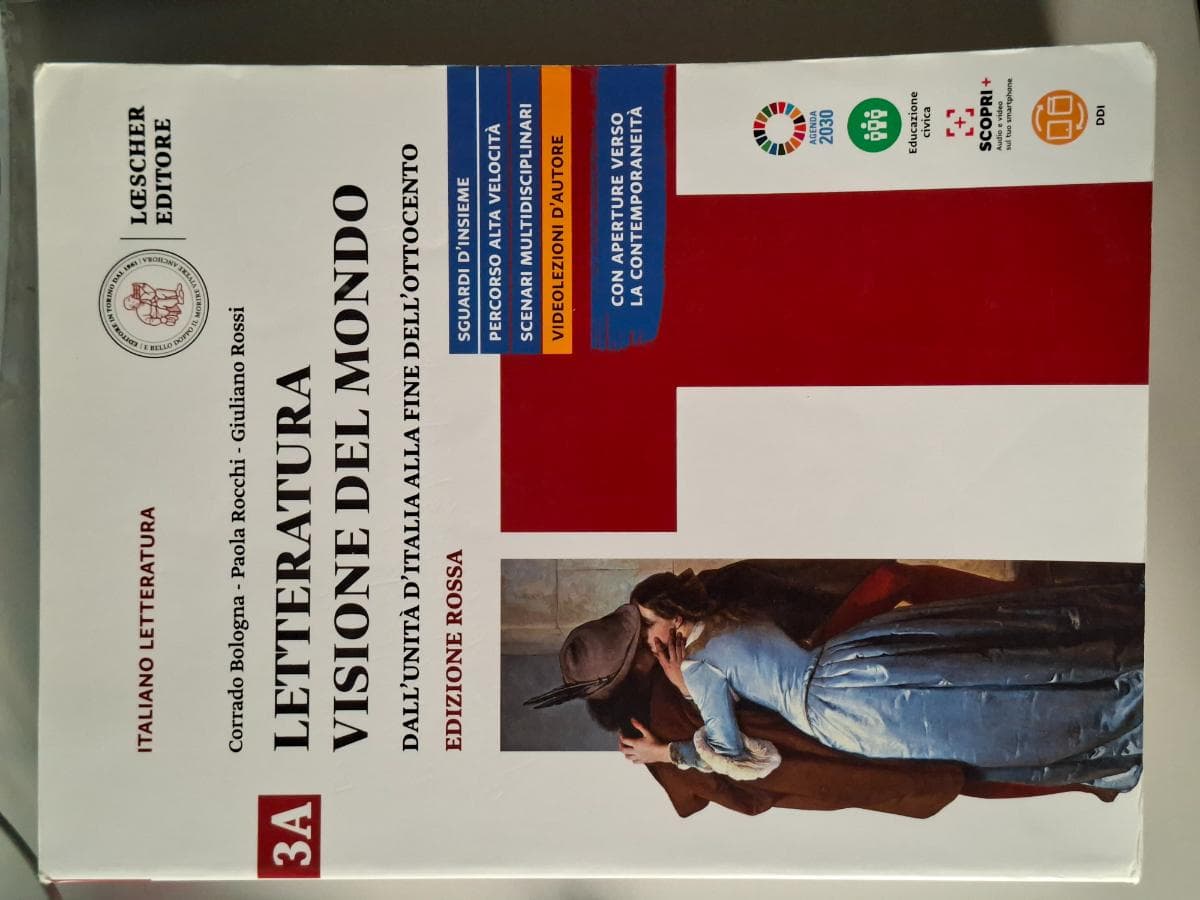 LETTERATURA VISIONE DEL MONDO ED.ROSSA VOL. 3 A - foto 1