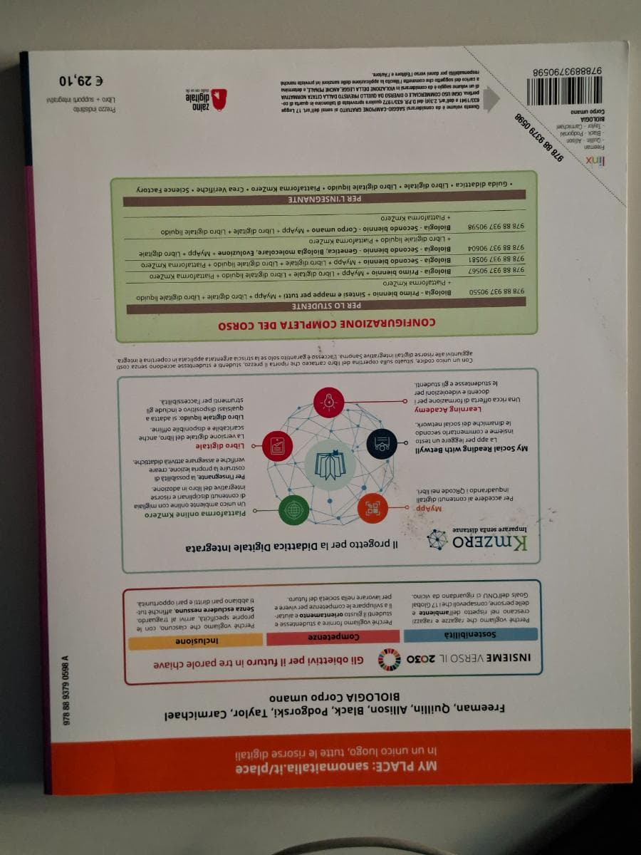 BIOLOGIA - SECONDO BIENNIO - CORPO UMANO - foto 2