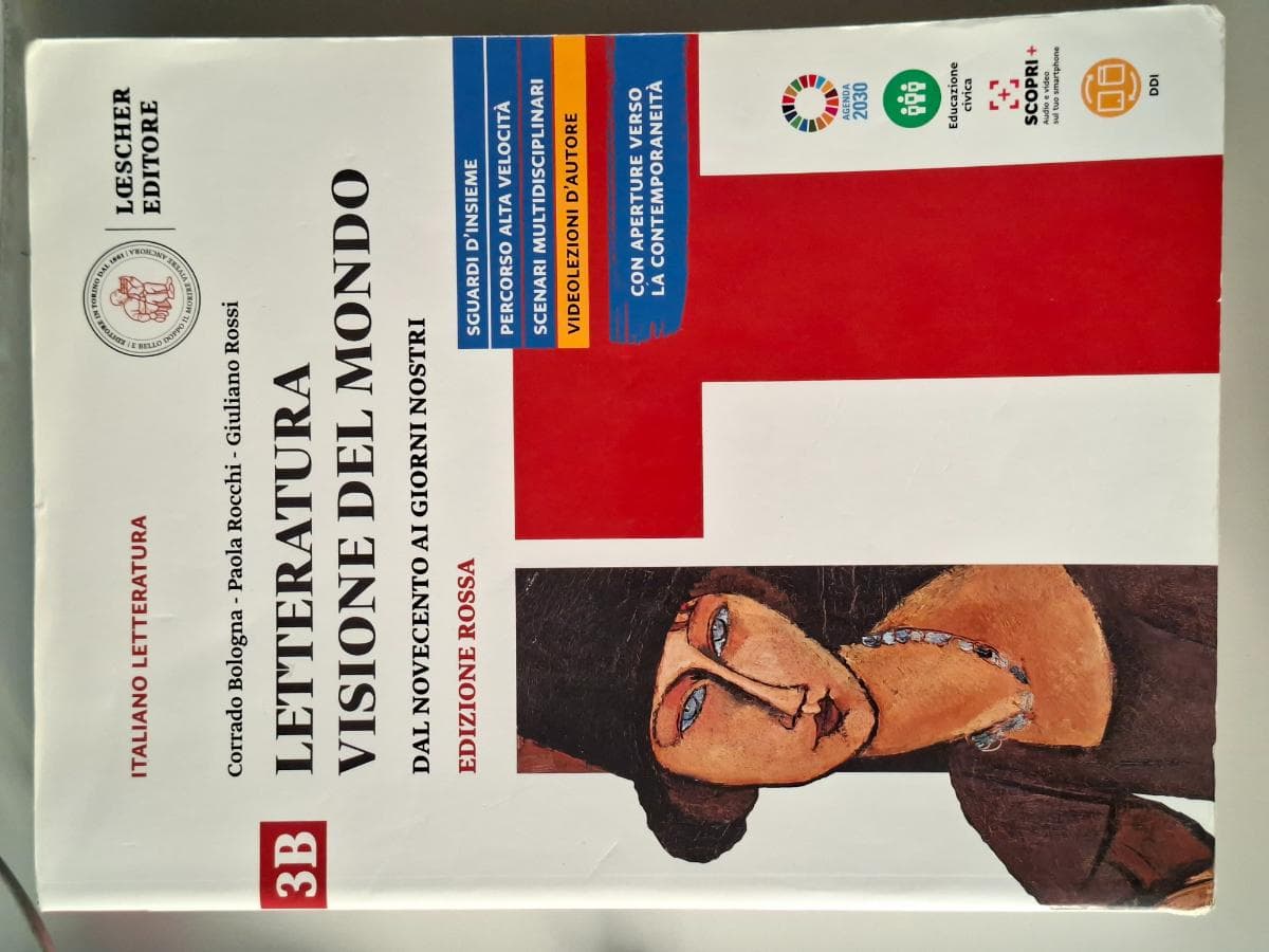 LETTERATURA VISIONE DEL MONDO ED.ROSSA VOL. 3 B - foto 1
