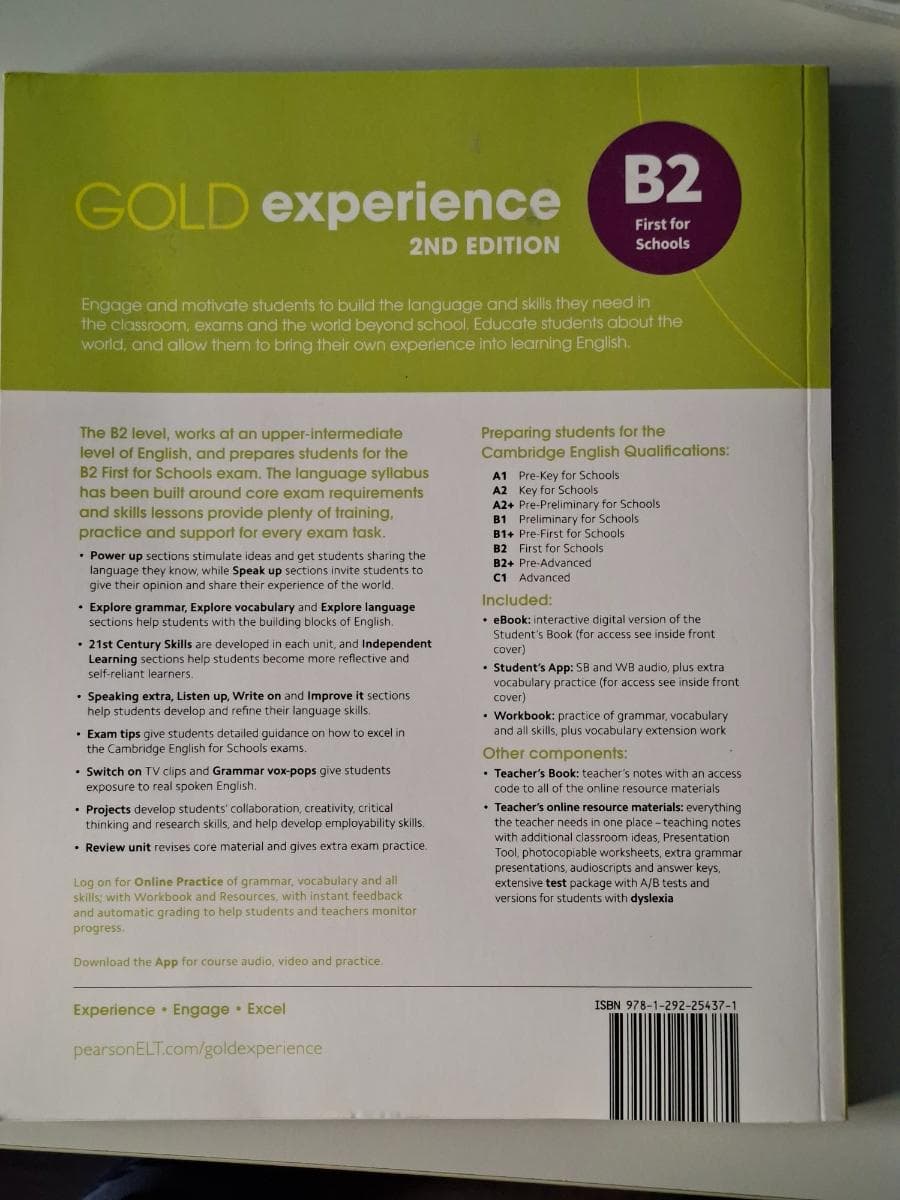 GOLD EXPERIENCE B2 2E PACK (SB + WB) - foto 2
