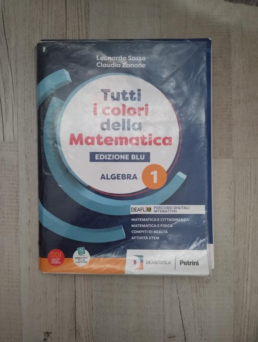 TUTTI I COLORI DELLA MATEMATICA - EDIZIONE BLU - PRIMO BIENNIO - foto 1