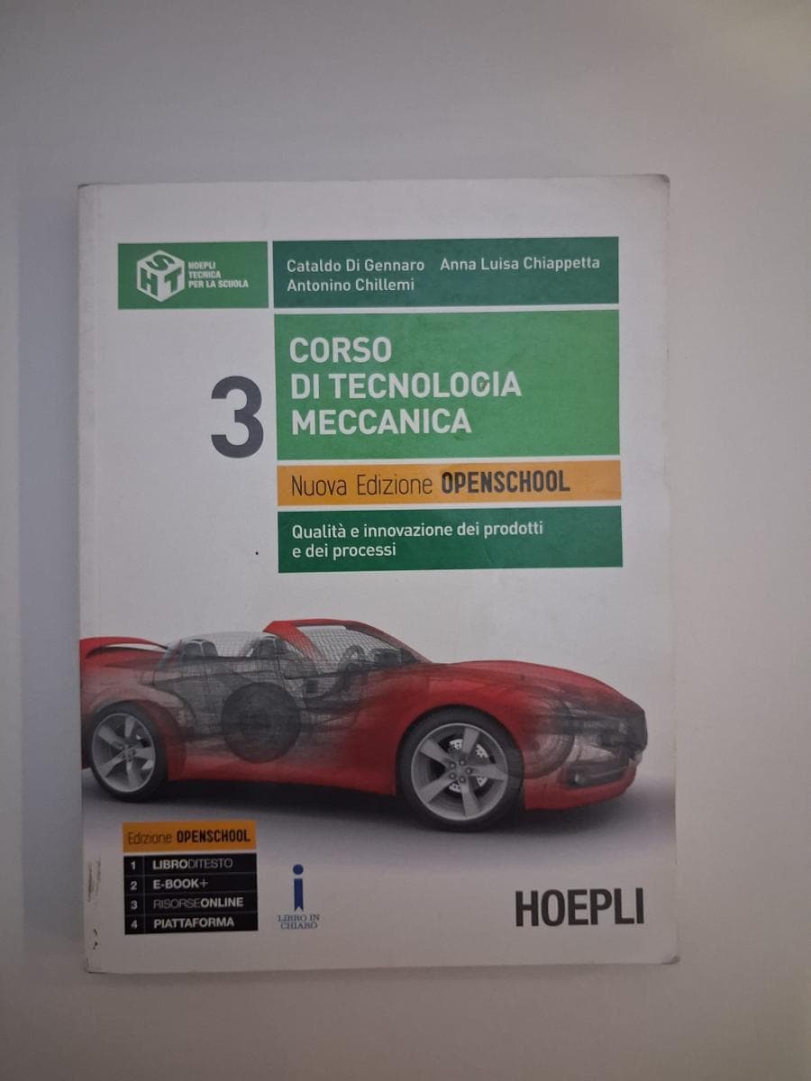 CORSO DI TECNOLOGIA MECCANICA. NUOVA EDIZIONE OPENSCHOOL - foto 1