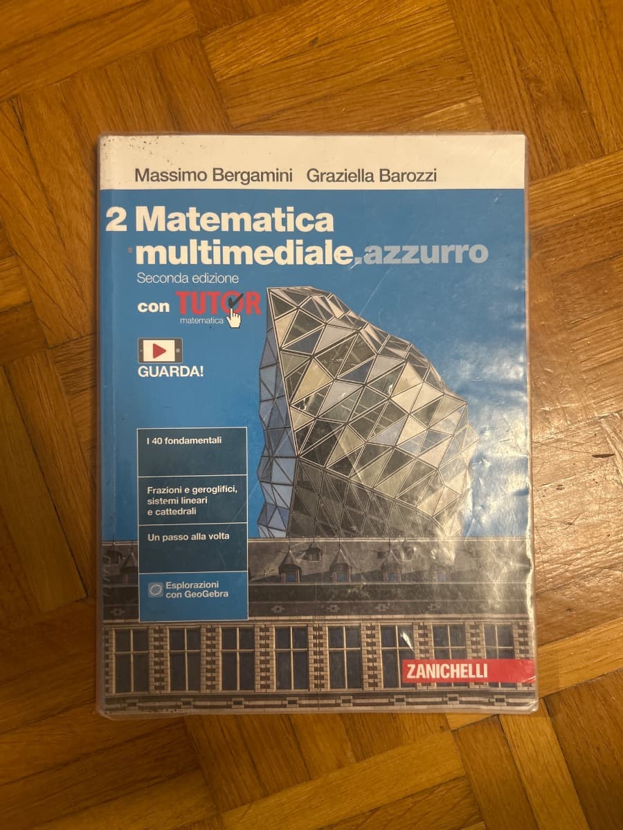 MATEMATICA MULTIMEDIALE.AZZURRO 2ED. - VOL. 2 CON TUTOR (LDM) - foto 1