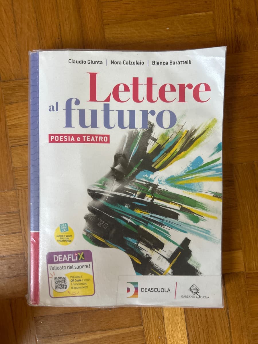 LETTERE AL FUTURO - VOLUME B POESIA E TEATRO + EBOOK - foto 1