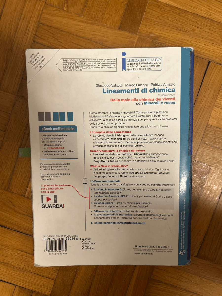 LINEAMENTI DI CHIMICA - CON MINERALI E ROCCE (LDM) - foto 2