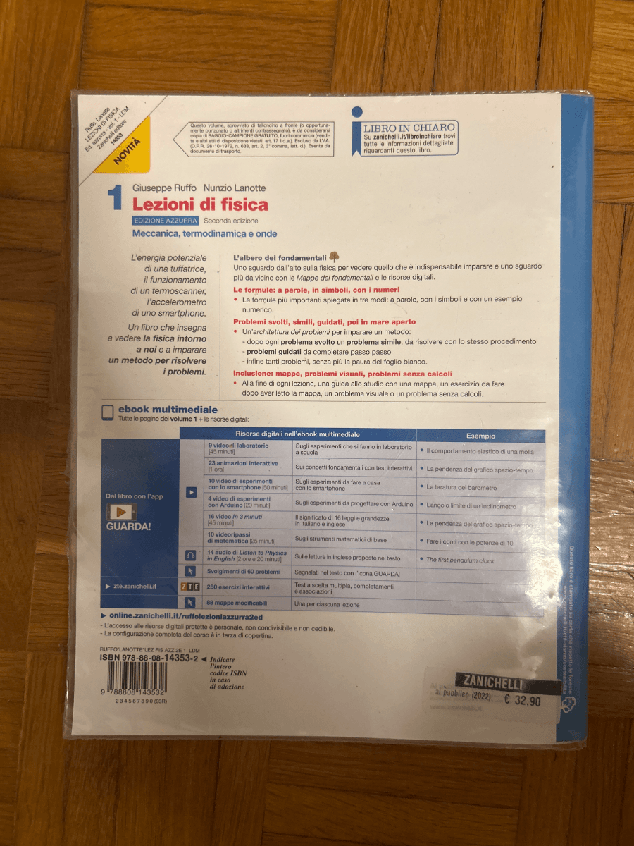 LEZIONI DI FISICA. EDIZIONE AZZURRA 2ED. - VOL. 1 (LDM) - foto 2