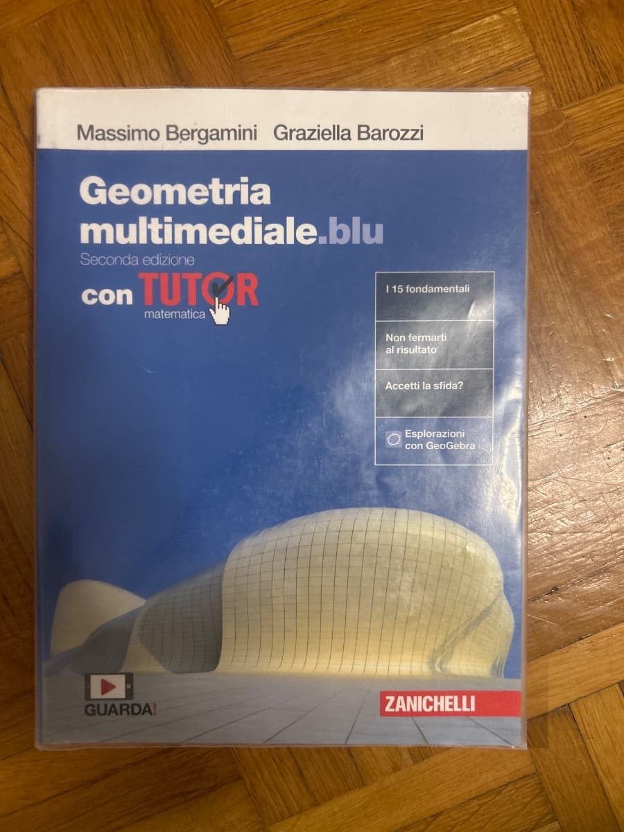 MATEMATICA MULTIMEDIALE.BLU - VOLUME GEOMETRIA CON TUTOR (LDM) - foto 1