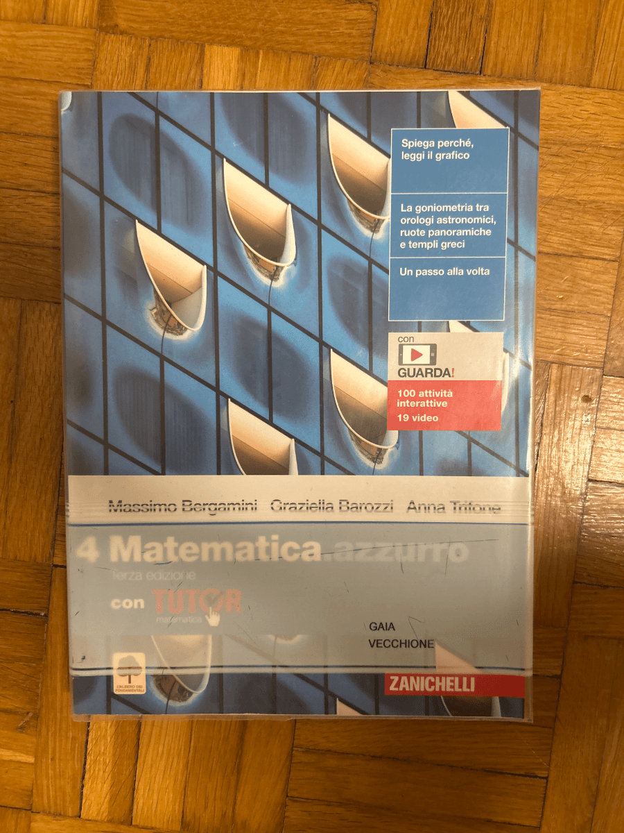 MATEMATICA.AZZURRO 3ED. - VOL. 4 CON TUTOR (LDM) - foto 1