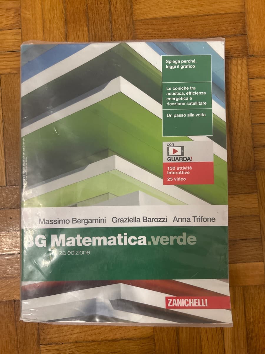 MATEMATICA.VERDE 3ED - VOLUME 3G (LDM) - foto 1