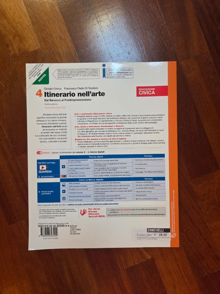 ITINERARIO NELL'ARTE VERSIONE ARANCIONE 5ED - VOLUME 4 (LDM) - foto 2