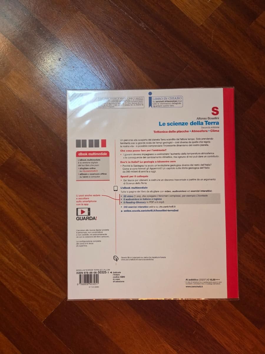SCIENZE DELLA TERRA 2ED. (LE) - VOL. QUINTO ANNO S (LDM) - foto 2