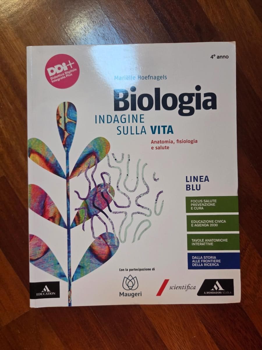 BIOLOGIA INDAGINE VITA 2A ED. BLU 4 ANNO PLUS - foto 1