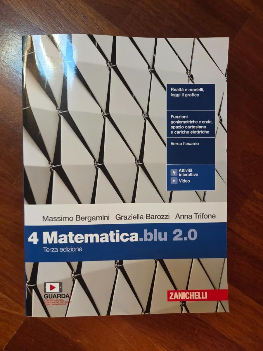 MATEMATICA BLU 2.0 3ED. - VOL. 4 (LDM) - foto 1