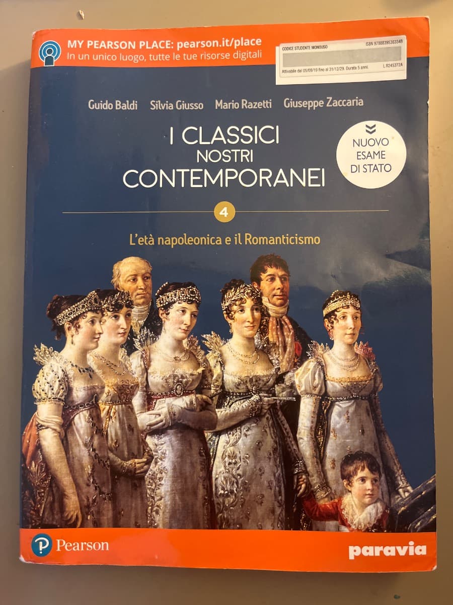 CLASSICI NOSTRI CONTEMPORANEI 4 EDIZIONE NUOVO ESAME DI STATO (I) - foto 1