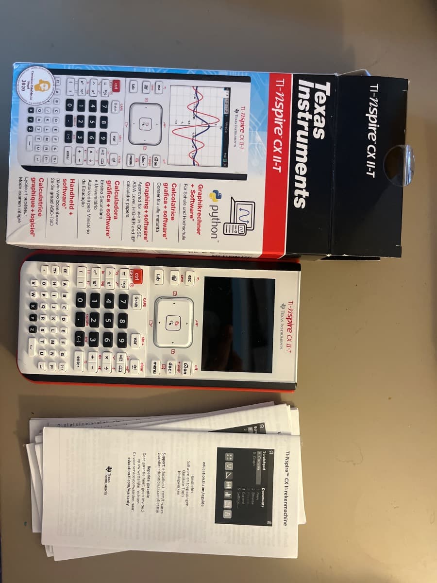 Texas Instruments TI-Nspire™ CX II-T. - foto 1