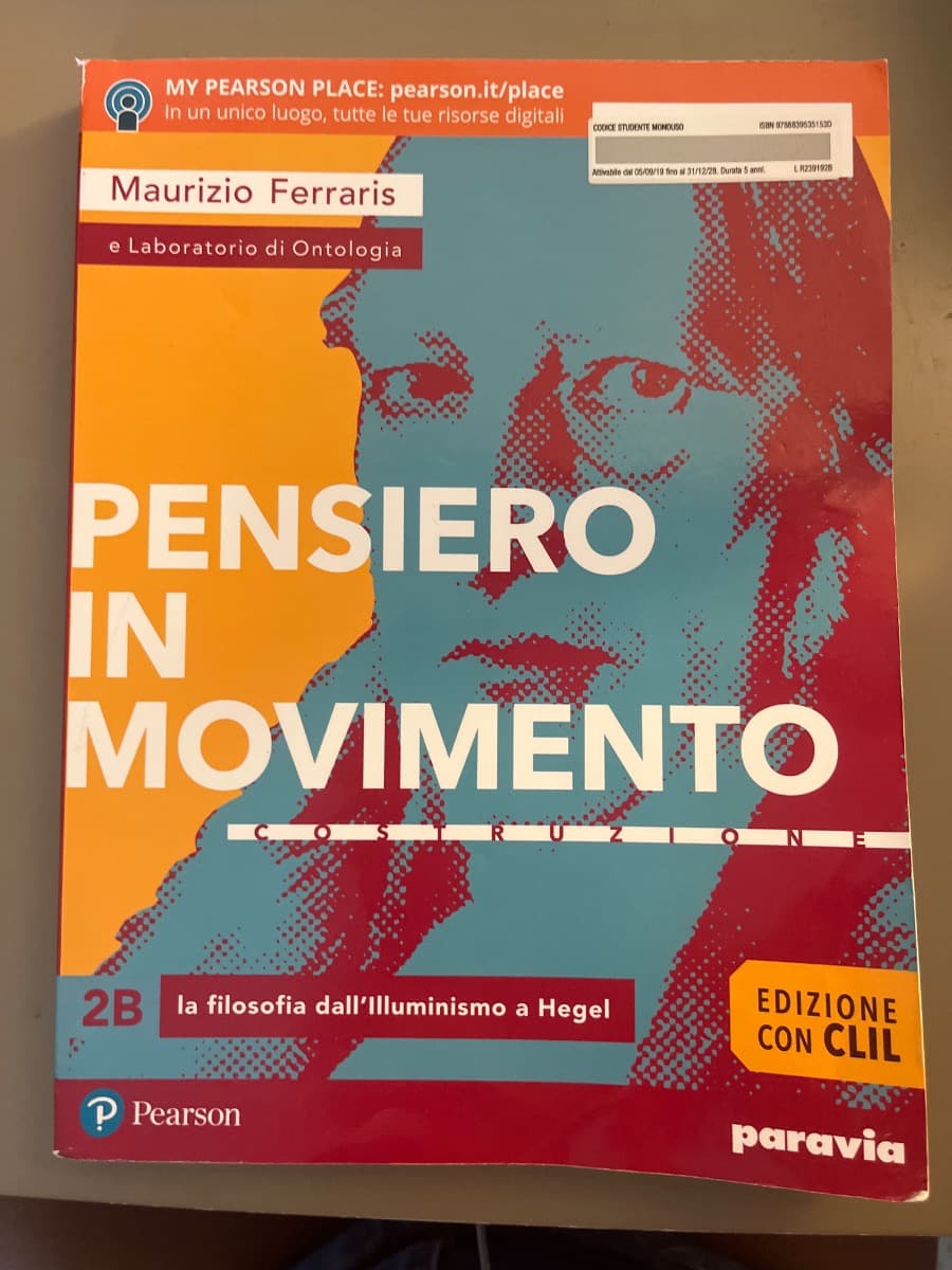 PENSIERO IN MOVIMENTO 2 - EDIZIONE CON CLIL - foto 1