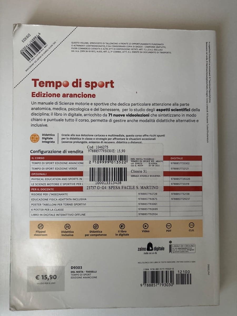 TEMPO DI SPORT ED. ARANCIONE - foto 2