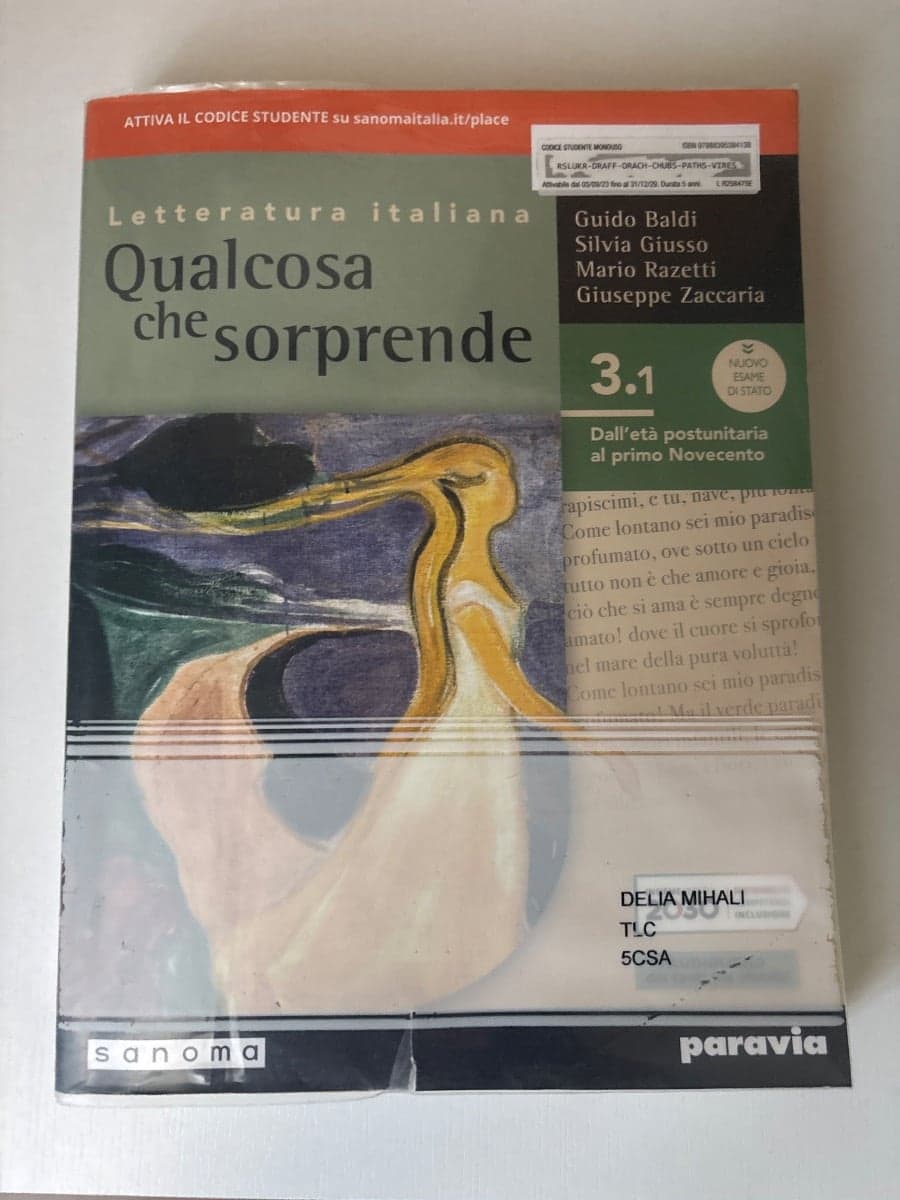 QUALCOSA CHE SORPRENDE 3.1 DALL'ETÀ POSTUNITARIA AL PRIMO NOVECENTO - foto 1