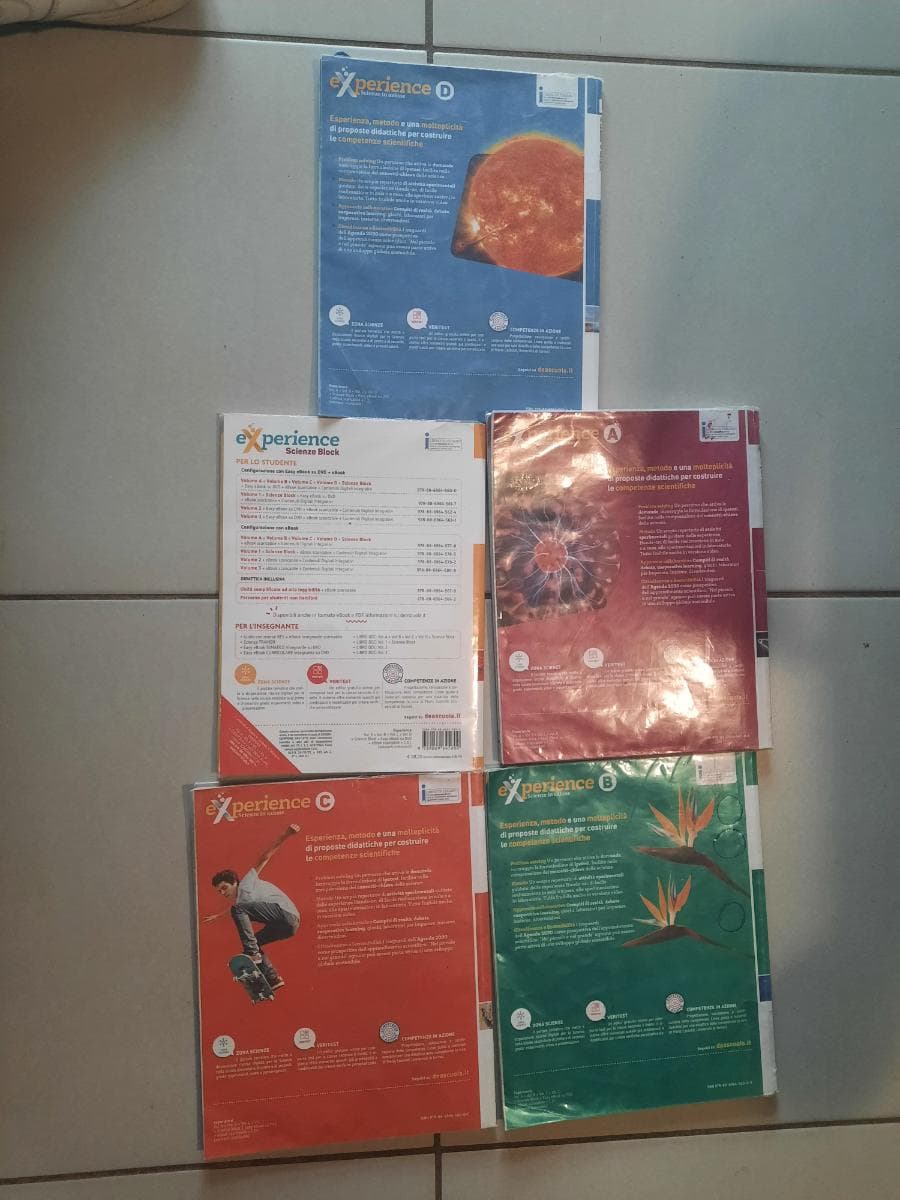EXPERIENCE VOLUME A+B+C+D + SCIENZE BLOCK + - foto 2