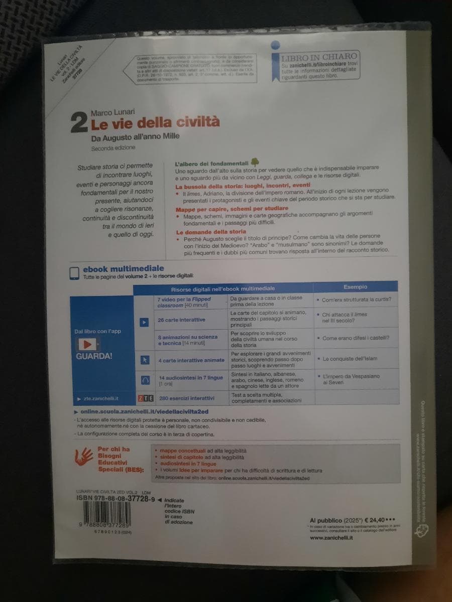 VIE DELLA CIVILTÀ 2ED. (LE) - VOL. 2 (LDM) - foto 2