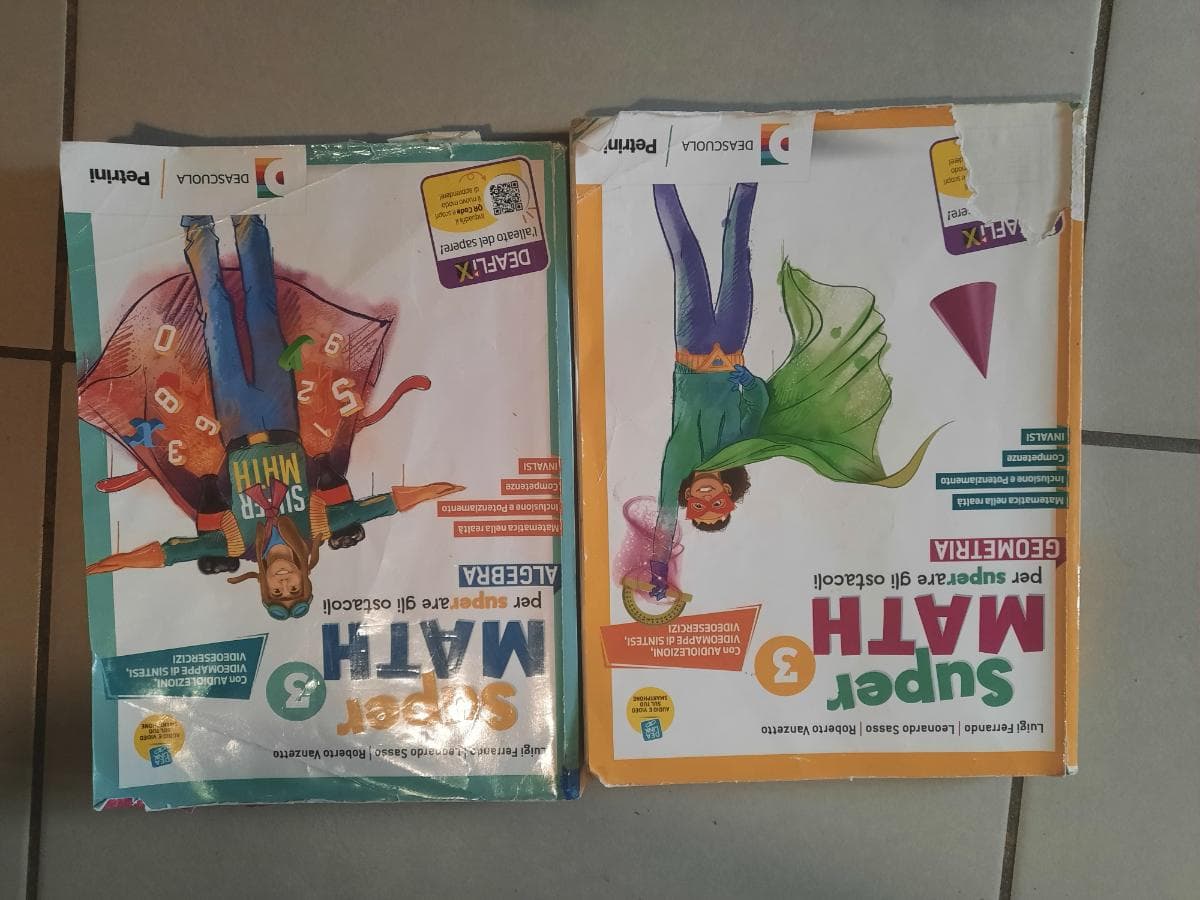 SUPERMATH-ALGEBRA+GEOMETRIA 3+EASY EBOOK(SU DVD)+EBOOK - foto 1