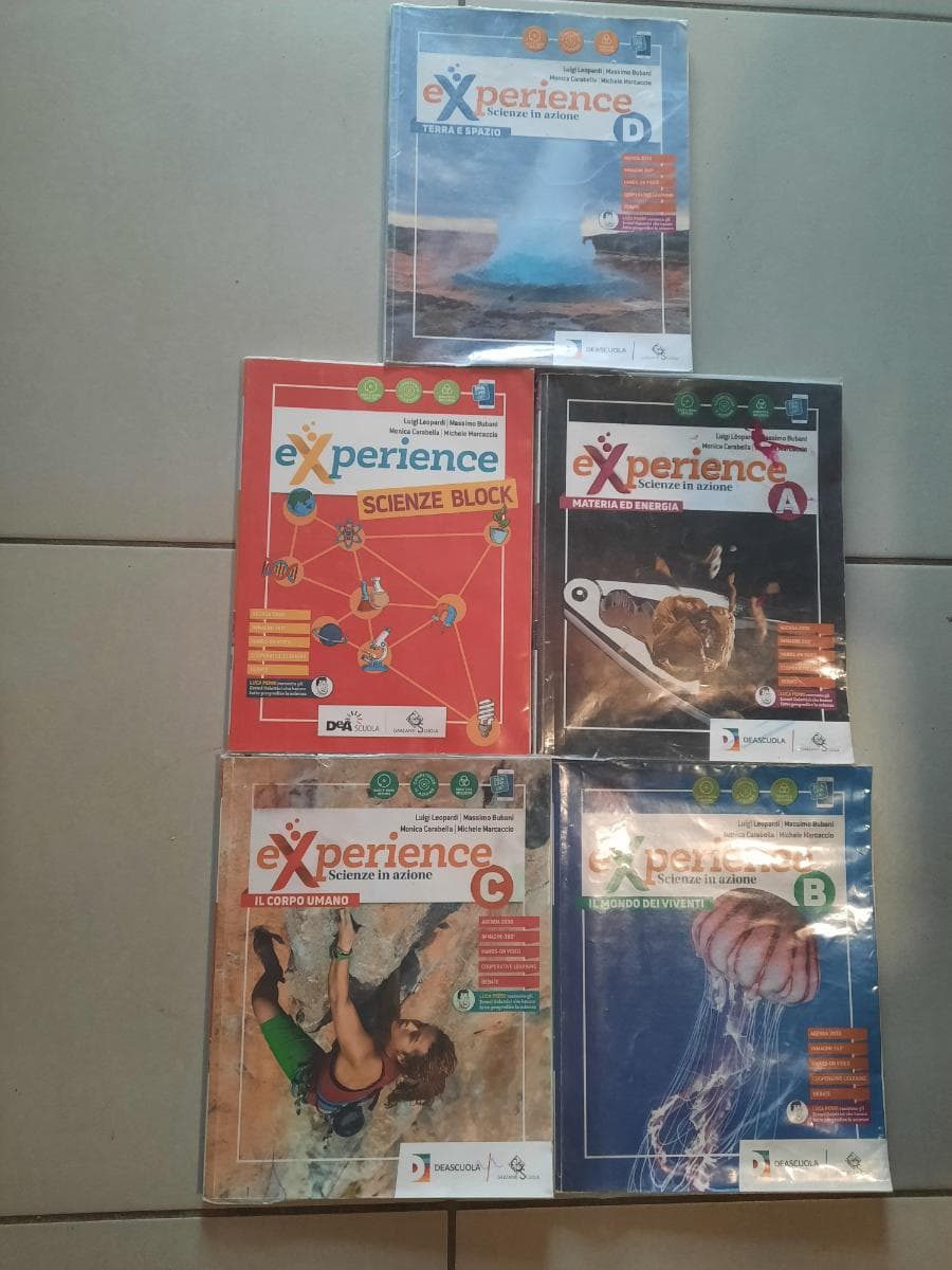 EXPERIENCE VOLUME A+B+C+D + SCIENZE BLOCK + - foto 1