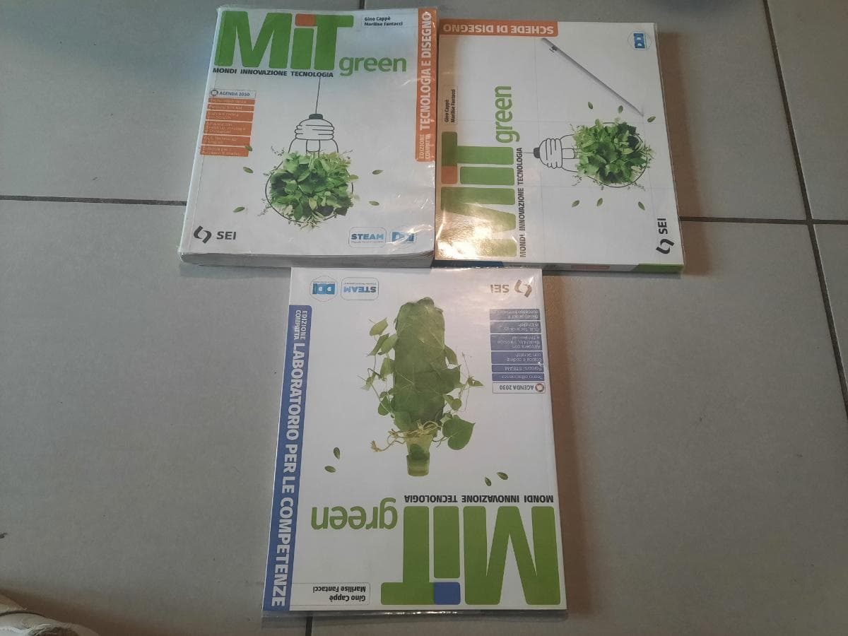 MIT GREEN - VOL. UNICO+SCHEDE DI DISEGNO+LABORATORIO PER LE COMPETENZE - foto 1
