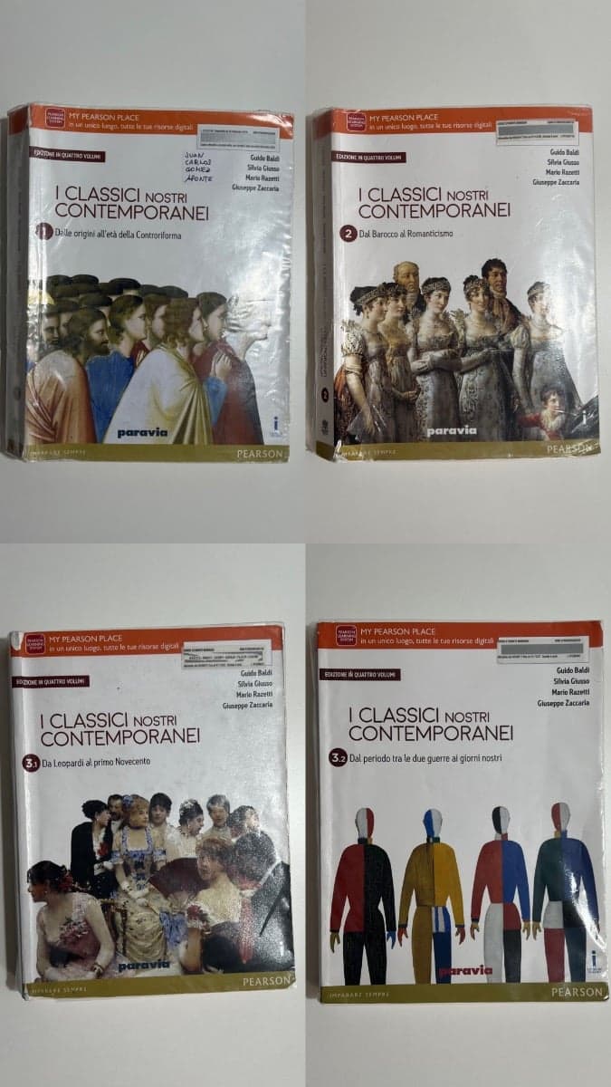 CLASSICI NOSTRI CONTEMPORANEI ED IN QUATTRO VOLUMI 1 - foto 1