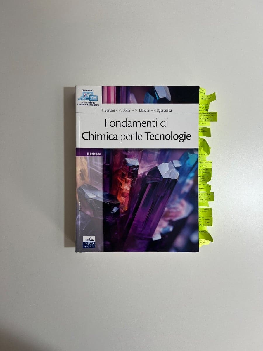 Fondamenti di Chimica per le Tecnologie - foto 1