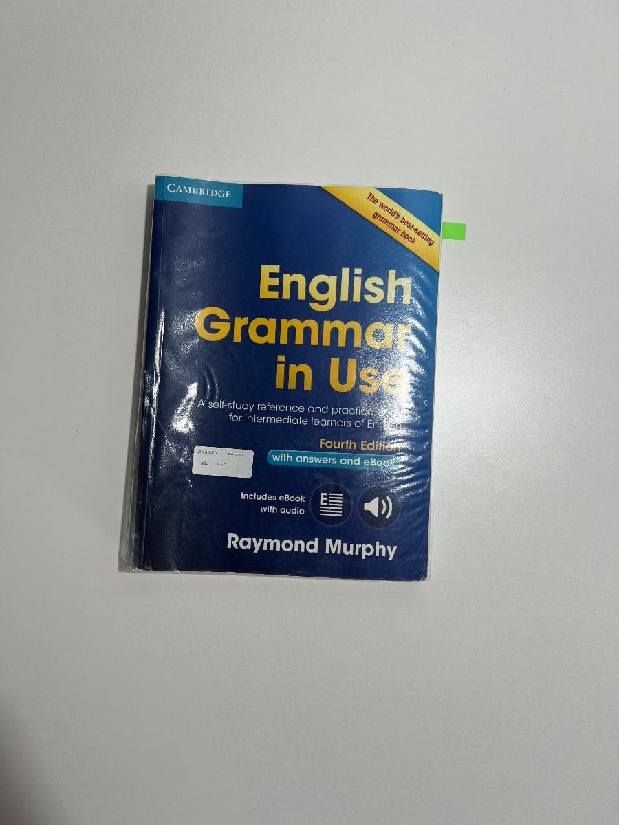 ENGLISH GRAMMAR IN USE - WITH ANSWERS AND INTERACTIVE BOOK - 4TH EDITION - foto 1