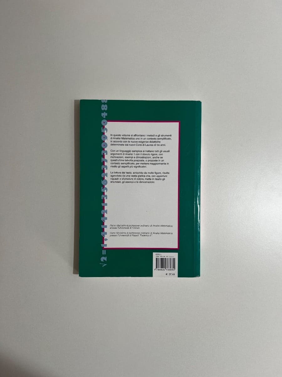 Elementi di Analisi Matematica 1 - foto 2