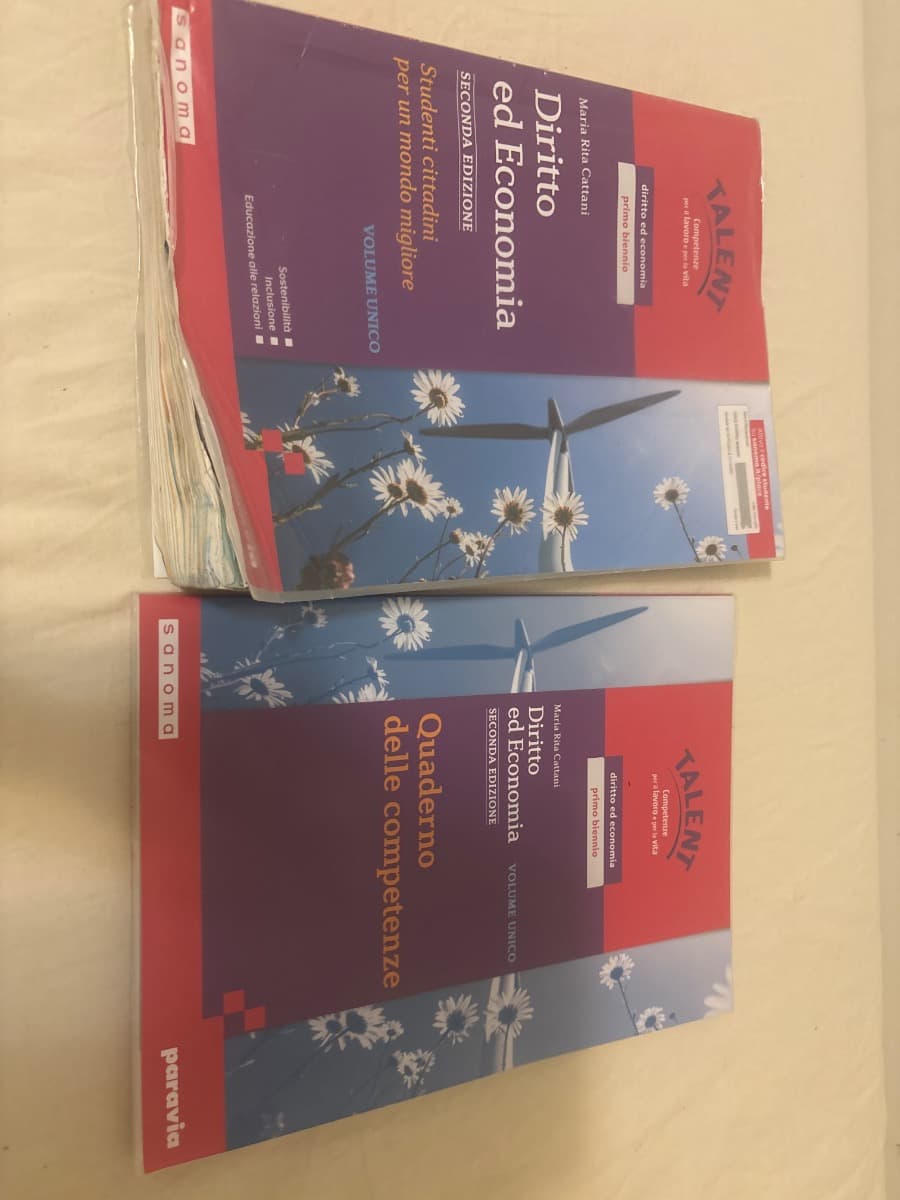 DIRITTO ED ECONOMIA SECONDA EDIZIONE - VOLUME UNICO - foto 1