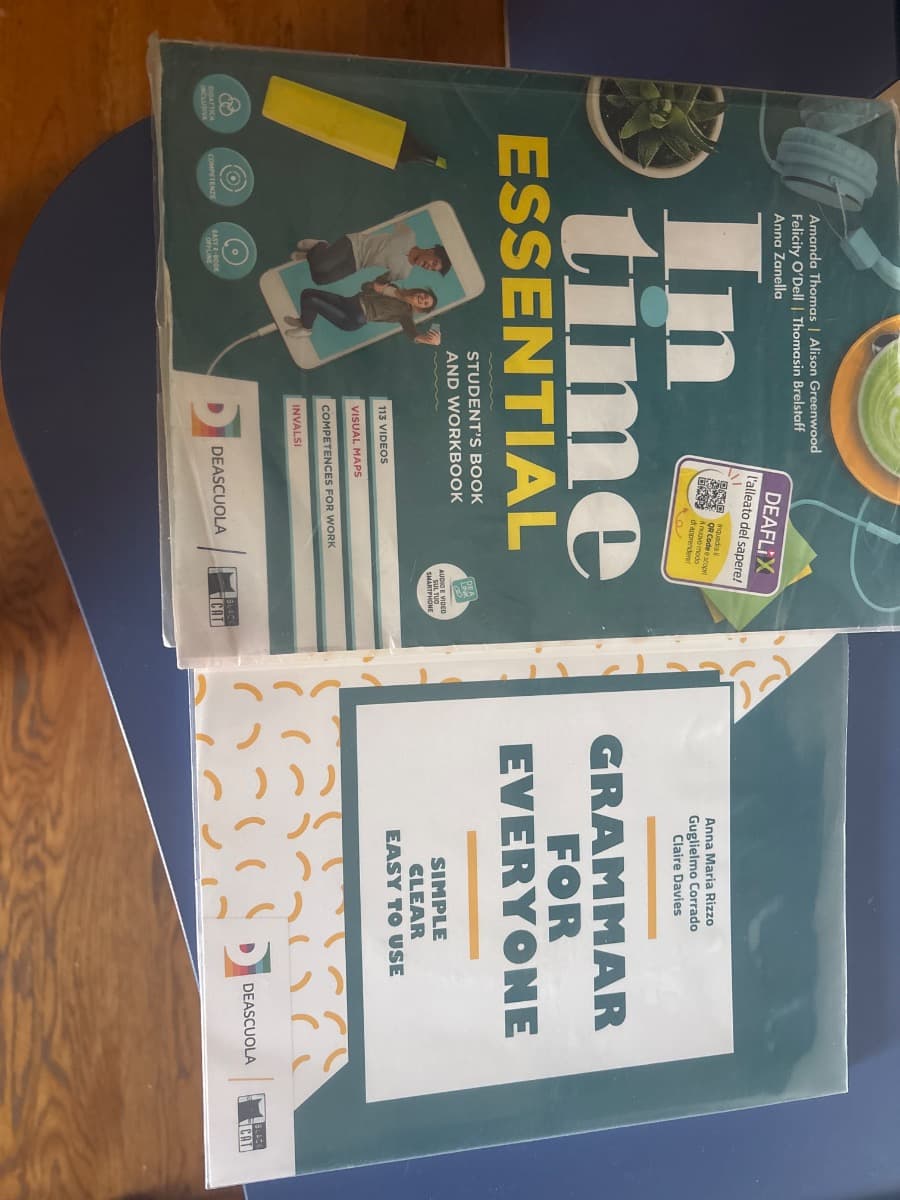 IN TIME ESSENTIAL -STUDENT'S BOOK&WORKBOOK (UNICO)+GRAMMAR FOR EVER.+EBOOK - foto 1