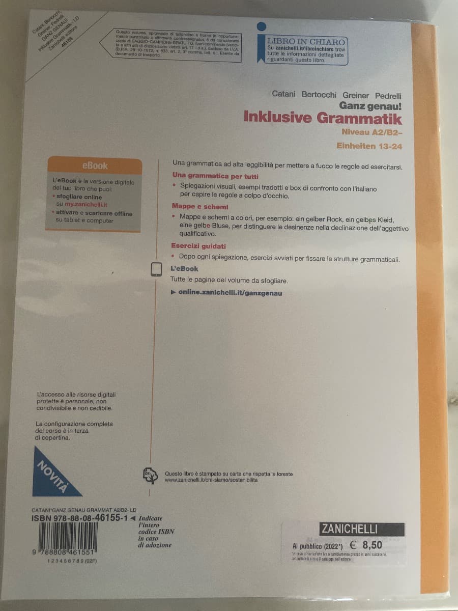 GANZ GENAU! - INKLUSIVE GRAMMATIK - NIVEAU A2/B2- (LD) - foto 2