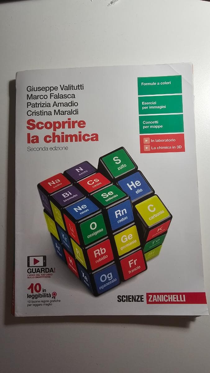 SCOPRIRE LA CHIMICA - VOLUME UNICO (LDM) - foto 1