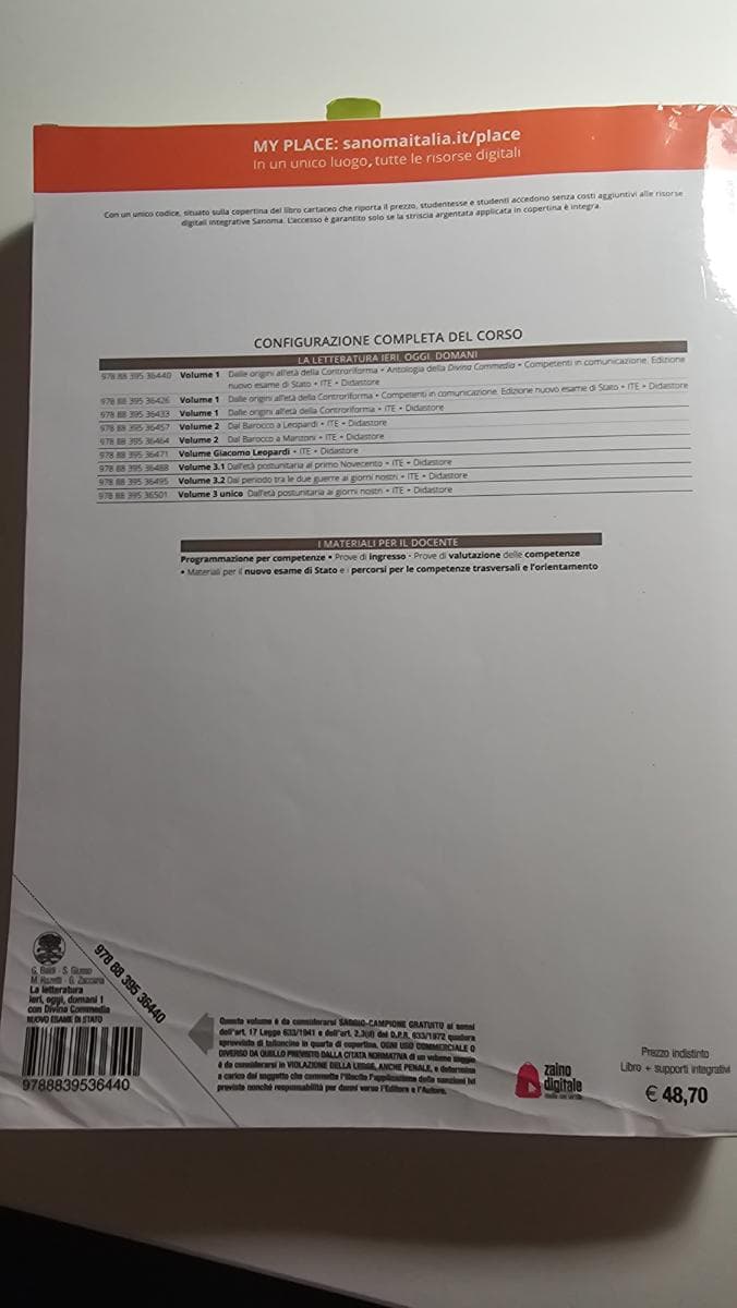 LA LETTERATURA IERI, OGGI, DOMANI 1 - EDIZIONE NUOVO ESAME DI STATO CON ANTOL - foto 2