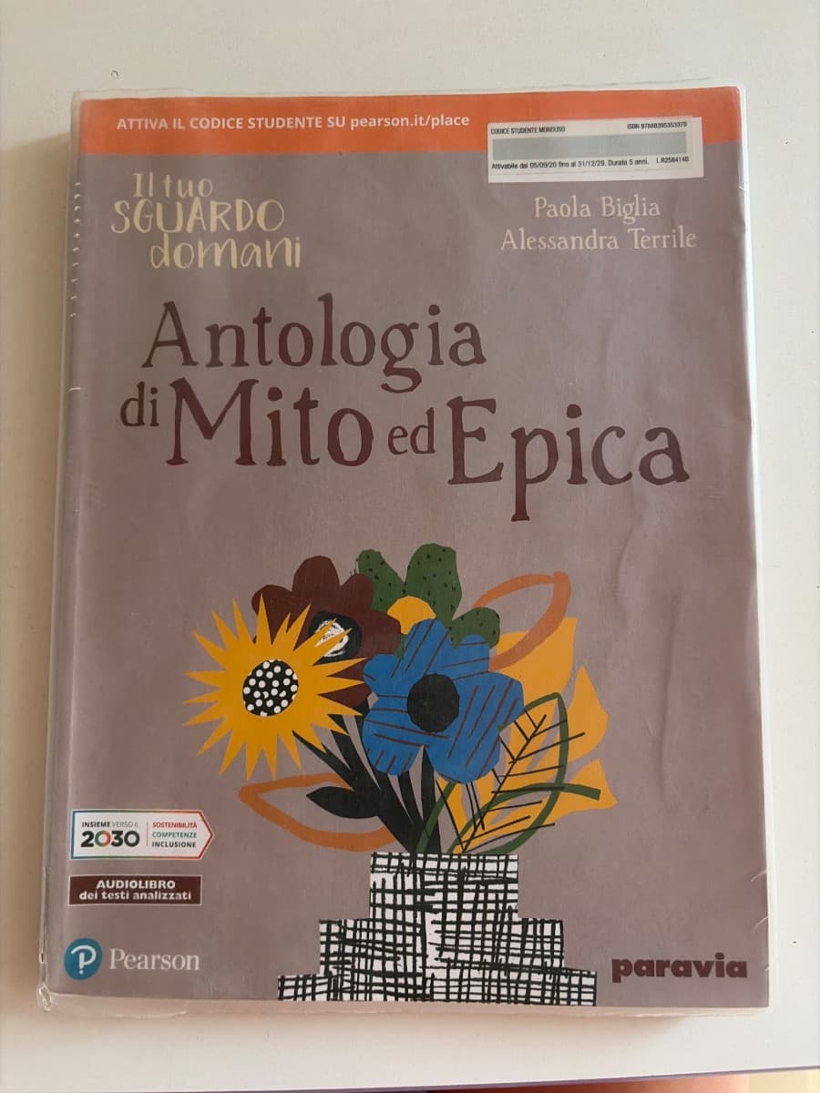 TUO SGUARDO DOMANI ANTOLOGIA DI MITO ED EPICA (IL) - foto 1