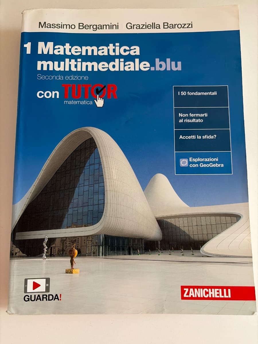 MATEMATICA MULTIMEDIALE.BLU - VOLUME 1 CON TUTOR (LDM) - foto 1