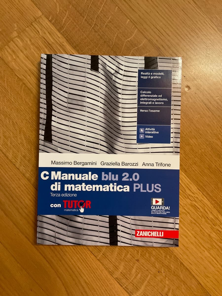 MANUALE BLU 2.0 DI MATEMATICA 3ED. - VOL. C PLUS CON TUTOR (LDM) - foto 1