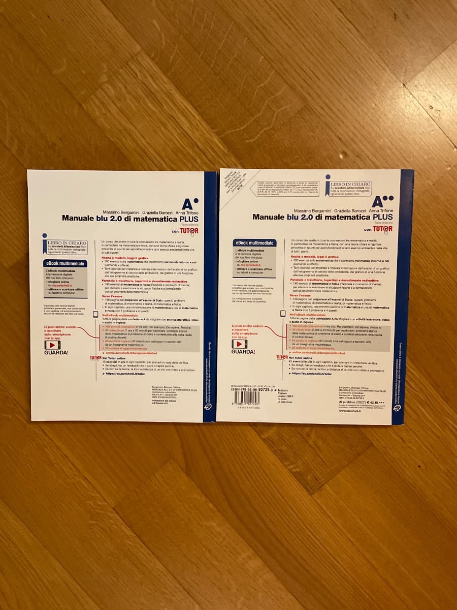 MANUALE BLU 2.0 DI MATEMATICA 3ED. - CONF. A PLUS CON TUTOR (LDM) - foto 2