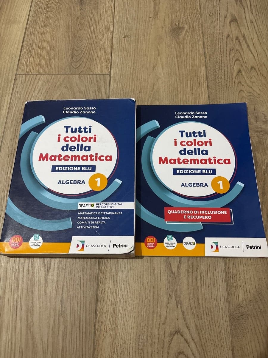 TUTTI I COLORI DELLA MATEMATICA - EDIZIONE BLU - PRIMO BIENNIO - foto 1