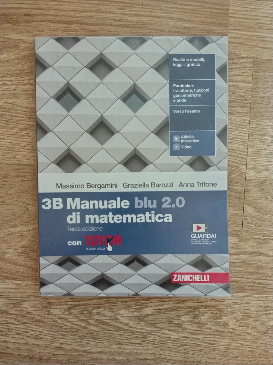 MANUALE BLU 2.0 DI MATEMATICA 3ED. - CONF. 3 CON TUTOR (LDM) - foto 1