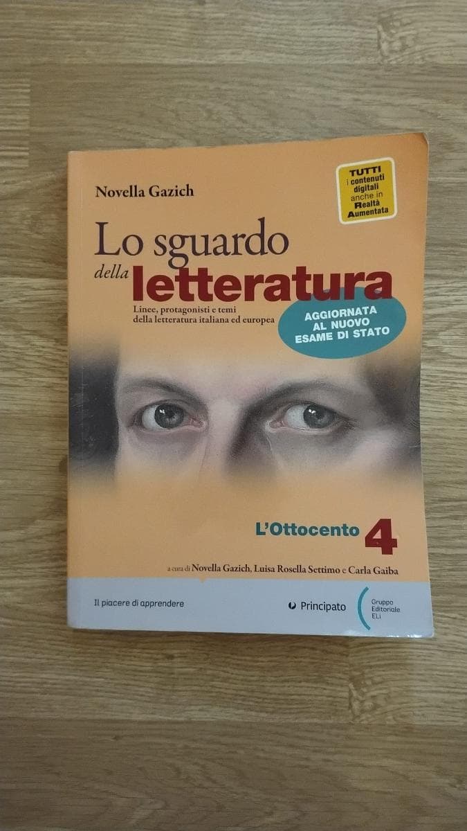 SGUARDO DELLA LETTERATURA 4 (LO) EDIZIONE AGGIORNATA - foto 1