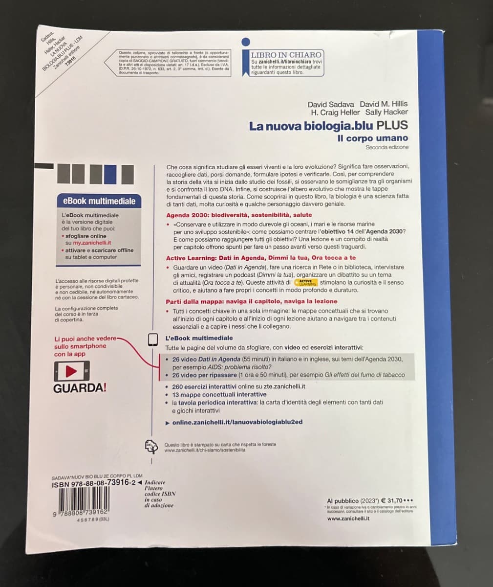NUOVA BIOLOGIA.BLU 2ED. (LA) - IL CORPO UMANO PLUS (LDM) - foto 2