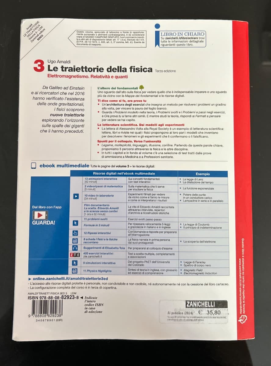 TRAIETTORIE DELLA FISICA (LE) 3ED - VOLUME 3 (LDM) - foto 2