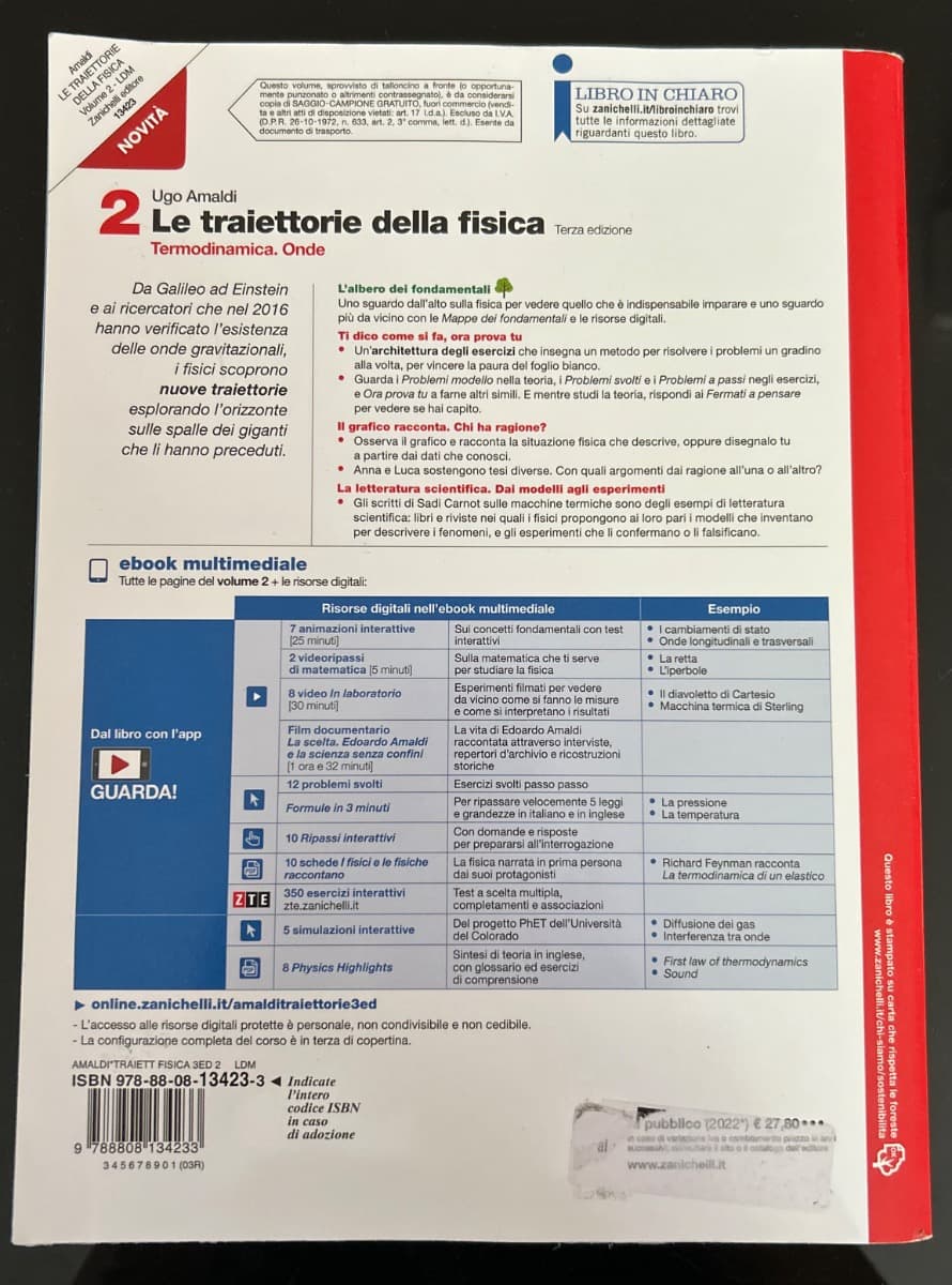 TRAIETTORIE DELLA FISICA (LE) 3ED - VOLUME 2 (LDM) - foto 2