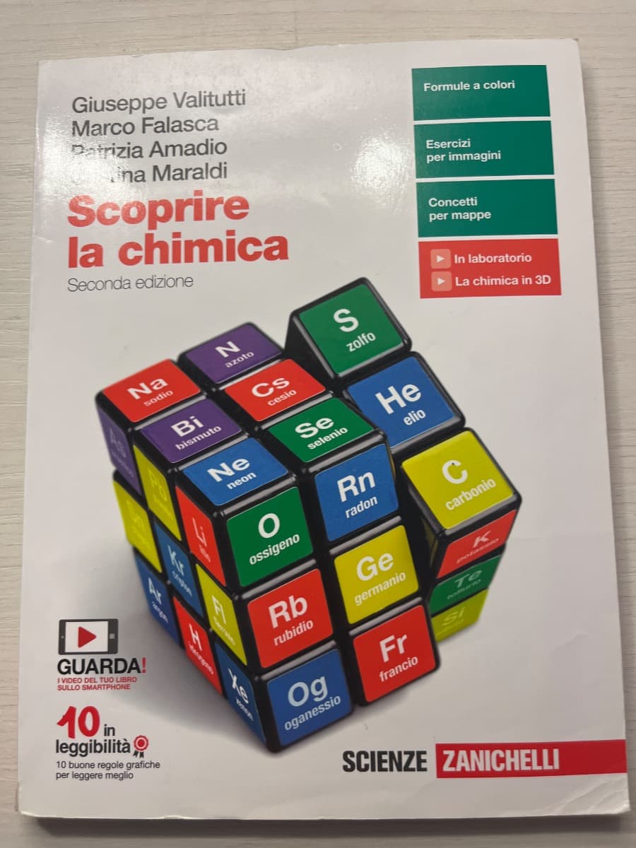 SCOPRIRE LA CHIMICA - VOLUME UNICO (LDM) - foto 1