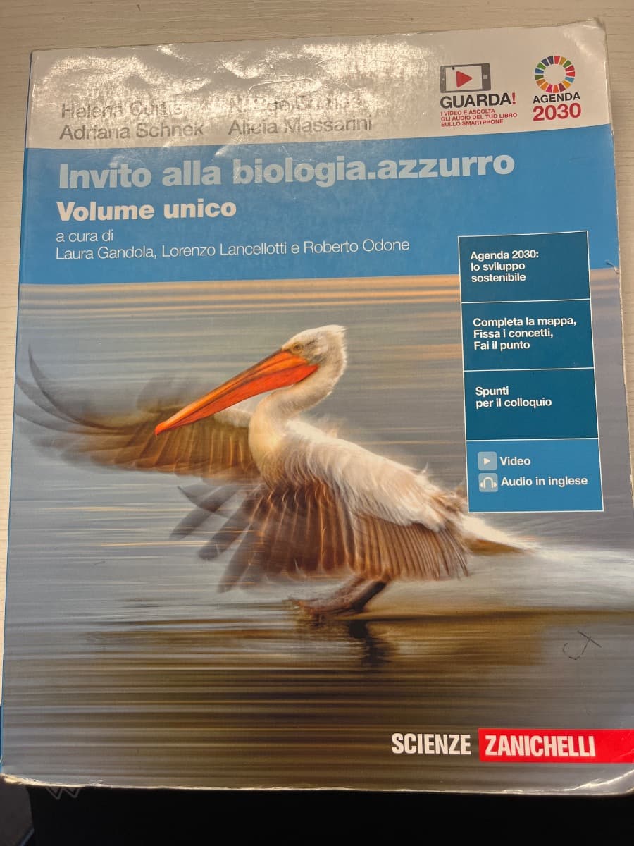INVITO ALLA BIOLOGIA.AZZURRO - VOL. UNICO (LDM) - foto 1