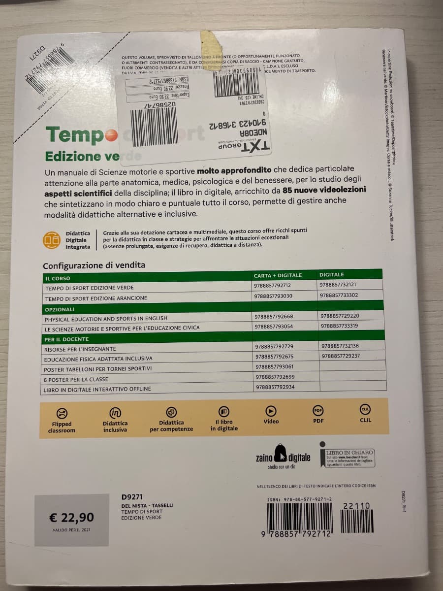 TEMPO DI SPORT ED. VERDE - foto 2